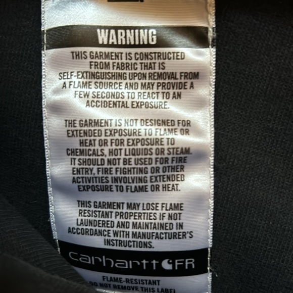 Carhartt Flame resistant carpenter style joggers - Picture 4 of 5